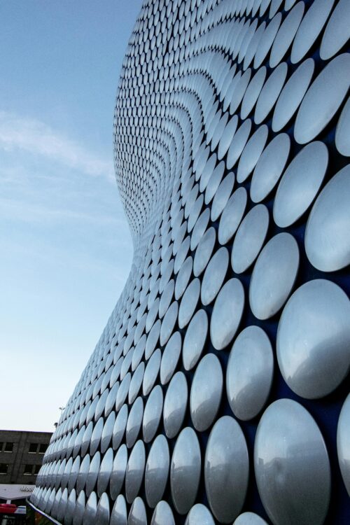 An image of the bullring in birmingham.