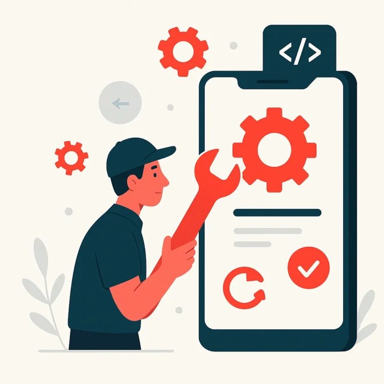 Mobile application support